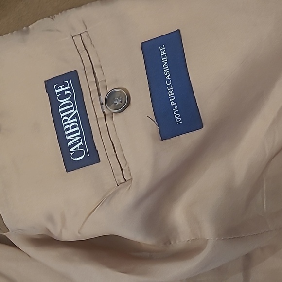 Cambridge men's brown cashmere blazer jacket L/ xl - Picture 6 of 8